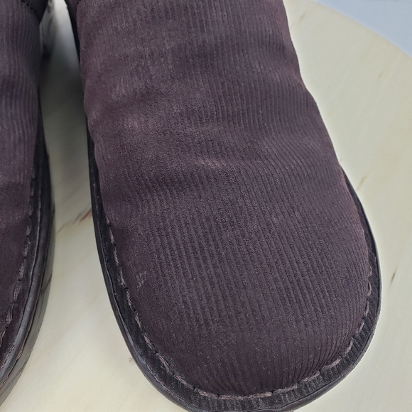 B.O.C. Corduroy Clog Shoes Women's Size 10M Brown Comfort Slip on Retro Boho - Picture 13 of 15